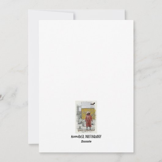 とっても怖くて楽しいクリスマスグリーティングカード！ シーズンカード (裏面)