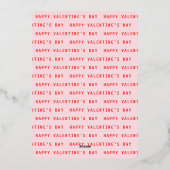 とっても愛してるよ スイート ストロベリー バレンタイン 箔シーズンカード (裏面)