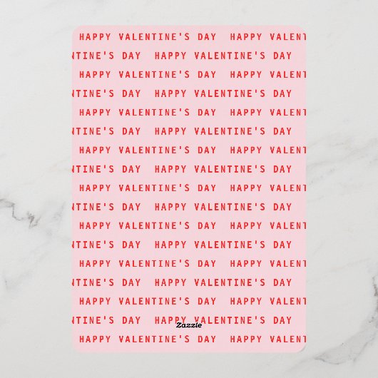 とっても愛してるよ スイート ストロベリー バレンタイン 箔シーズンカード (裏面)