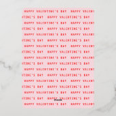 とっても愛してるよ ベリー マッチ スイートバレンタイン 箔シーズンカード (裏面)