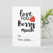 とっても愛してるよ | 子供用バレンタインカードをカスタマイズ シーズンカード (スタンド正面)