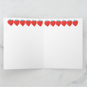 とっても愛してる - かわいいバレンタインデー パーソナライズ カード (内部)