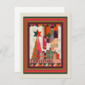 とっても楽しいクリスマス シーズンカード (正面/裏面)