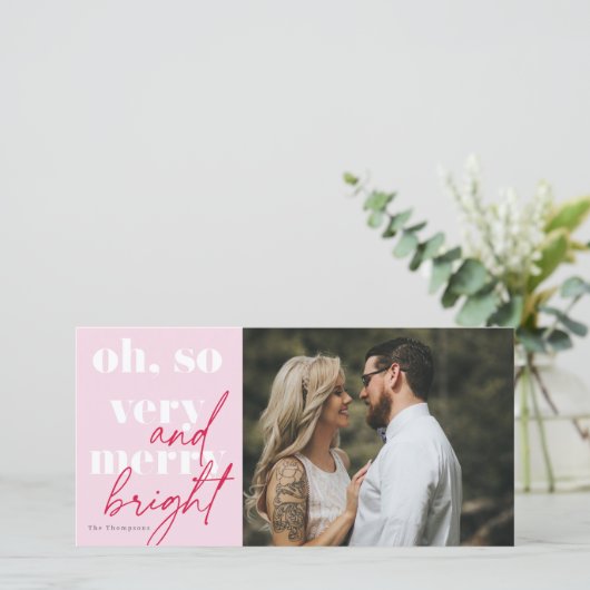 とっても楽しいクリスマス  シーズンカード (スタンド正面)