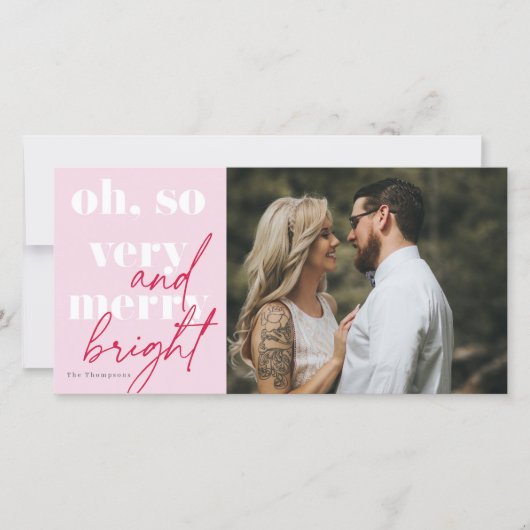 とっても楽しいクリスマス  シーズンカード (正面)