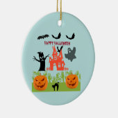 とっても楽しいハロウィン セラミックオーナメント (右)