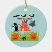 とっても楽しいハロウィン セラミックオーナメント (正面)