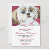 とっても楽しいパーティーイベントのお誘い 招待状 (正面)