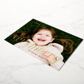 とっても楽しいホリデーカード 箔シーズンカード (回転した状態)