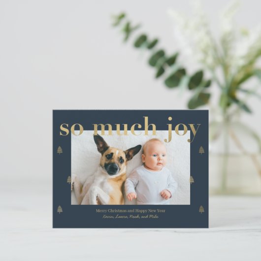 とっても楽しいモダンホリデーポストカード シーズンポストカード (スタンド正面)