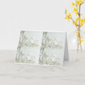 **とっても特別な新婚カップルへ** のカード カード (黄色い花)