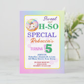 とっても特別な誕生日ドーナツ 招待状 (スタンド正面)