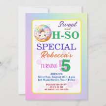 とっても特別な誕生日ドーナツ