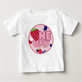 とっても甘い女の子の1歳誕生日Tシャツ ベビーTシャツ
