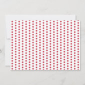 とっても甘い誕生日 招待状 (裏面)