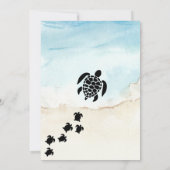 とっても素敵なカワイイ女の子 招待状 (裏面)