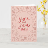 とっても素敵なバレンタイン カード (黄色い花)