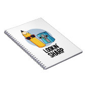 とっても鋭い！面白い鉛筆のダジャレ ノートブック (右側)