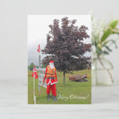 とっても面白いクリスマスグリーティングカード! シーズンカード (スタンド正面)