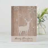 とっても鹿なクリスマス シーズンカード (スタンド正面)