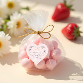 とっても スウィートな ブライダルシャワーのドレス ベリーとお花がいっぱい ハートシール