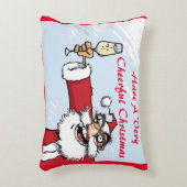 **とっても「陽気な」クリスマスを!** アクセントクッション (正面(垂直))