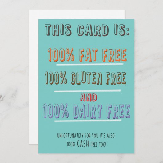 とておもしろいも『太ってない』カード! シーズンカード (正面/裏面)