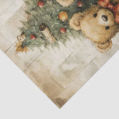 とてつもなく愛らしいクリスマステディベア 薄葉紙 (詳細)