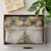 とてつもなく愛らしいクリスマステディベア 薄葉紙 (ギフト)