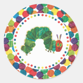 とてもお腹が空いたケータピラーの誕生日 ラウンドシール