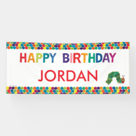 とてもお腹が空いたケータピラーの誕生日 横断幕