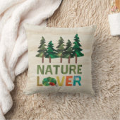 とてもお腹が空いたコケムシの自然愛好家 クッション (ブランケット)