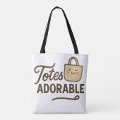 とてもかわいい トートバッグ (裏面)