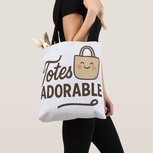 とてもかわいい トートバッグ (クローズアップ)