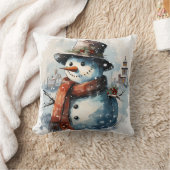 とてもかわいらし楽しいクリスマス枕 クッション (ブランケット)