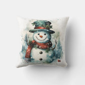 とてもかわいらし楽しいクリスマス枕 クッション (裏面)