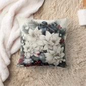 とてもかわいらし楽しいクリスマス枕 クッション (ブランケット)