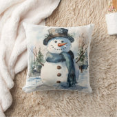 とてもかわいらし楽しいクリスマス枕 クッション (ブランケット)