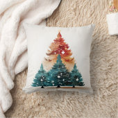 とてもかわいらし楽しいクリスマス枕 クッション (ブランケット)