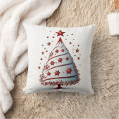 とてもかわいらし楽しいクリスマス枕 クッション (ブランケット)