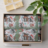 とてもシュナウザーのクリスマス 薄葉紙 (ギフト)