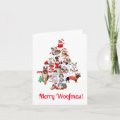 とてもドギーメリーのクリスマス シーズンカード (正面)