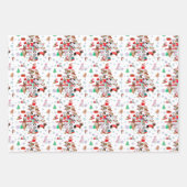 とてもドギーメリーのクリスマス ラッピングペーパーシート (正面)