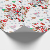 とてもドギーメリーのクリスマス ラッピングペーパー (角)