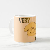  とても優しいかわいい子犬 コーヒーマグカップ (正面左)
