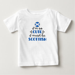 とても可愛いからスコットランド人でなければならない ベビーTシャツ