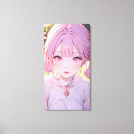 とても可愛いアニメアート。 キャンバスプリント