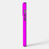とても可愛いピンクマゼンタ携帯ケース iPhoneケース (左側面)