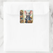 とても可愛いマウスショッピング。 スクエアシール (バッグ)