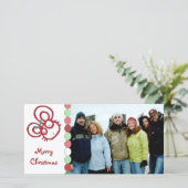 とても可愛いメリークリスマスマウス シーズンカード (スタンド正面)